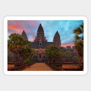 Angkor Wat Sunset Sticker